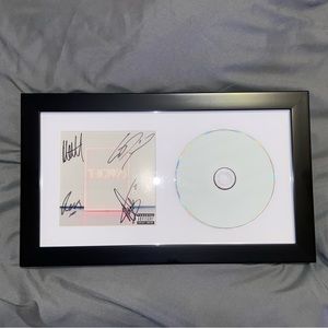 The 1975 Signed CD Cover and CD ILIWYS - Framed & Matted
